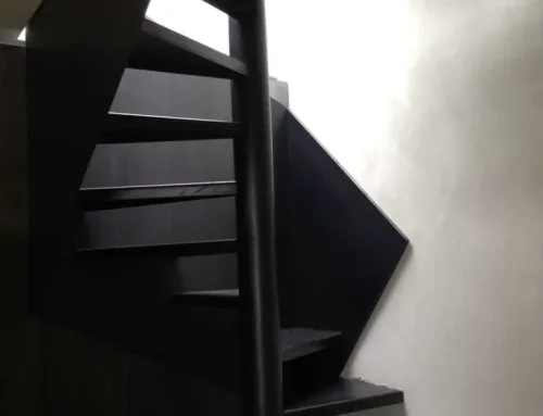 Scala in ferro nero cerato – Metal.Car. Carpenteria Metallica Torino